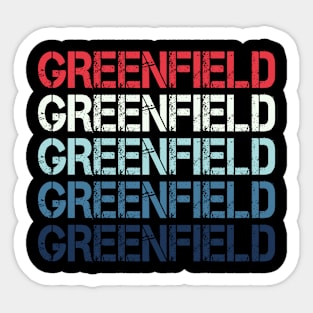 Greenfield Sticker